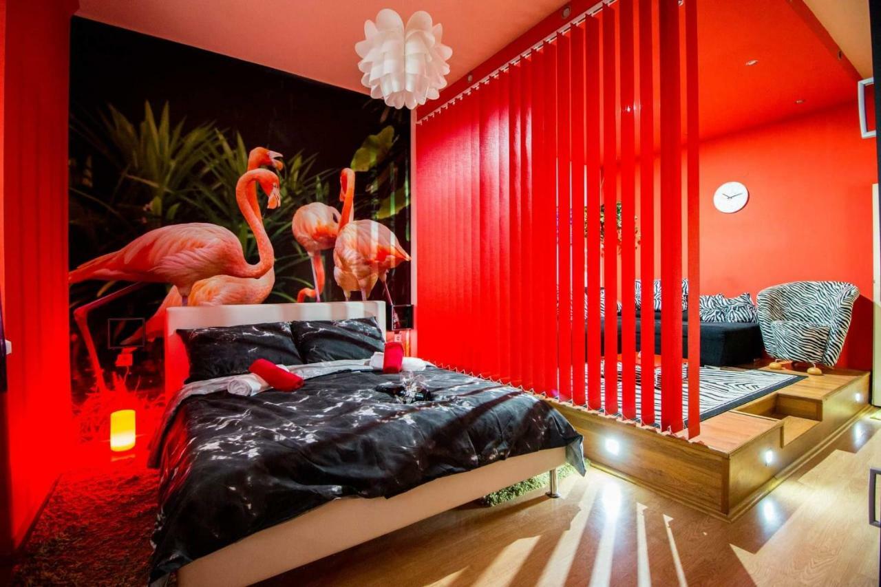 Flamingos Apartman & Fitness Centar Osijek - Blizina Bolnice Kbc Osijek Exteriör bild